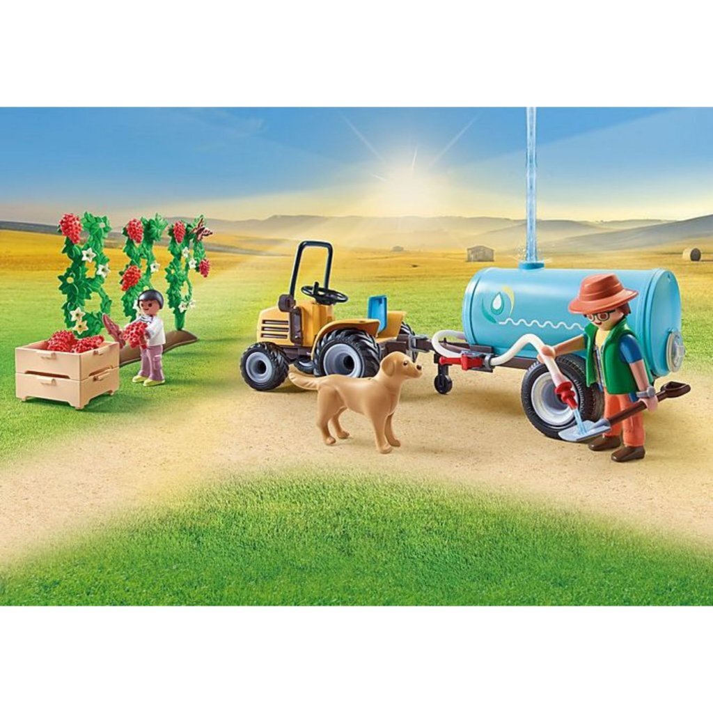 Playmobil 71442 Country Tractor met Aanhanger en Watertank - Image 3