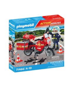 Playmobil 71466 Action Heroes Brandweer Op De Plaats Van Het Ongeval