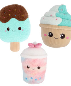 Pluchiez Ijs / Cupcake / Bubbletea Pluche Assorti
