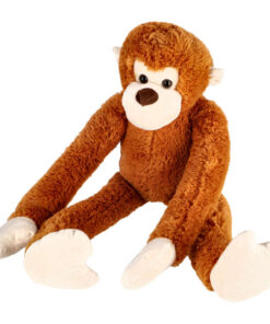 Pluchiez Knuffel Aap met Lange Armen 80 cm Bruin