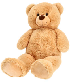 Pluchiez Knuffel Beer Zittend 100 cm Lichtbruin