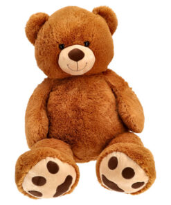 Pluchiez Knuffel Beer Zittend 120 cm Bruin