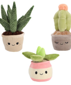 Pluchiez Pluche Plantjes 3 Assorti