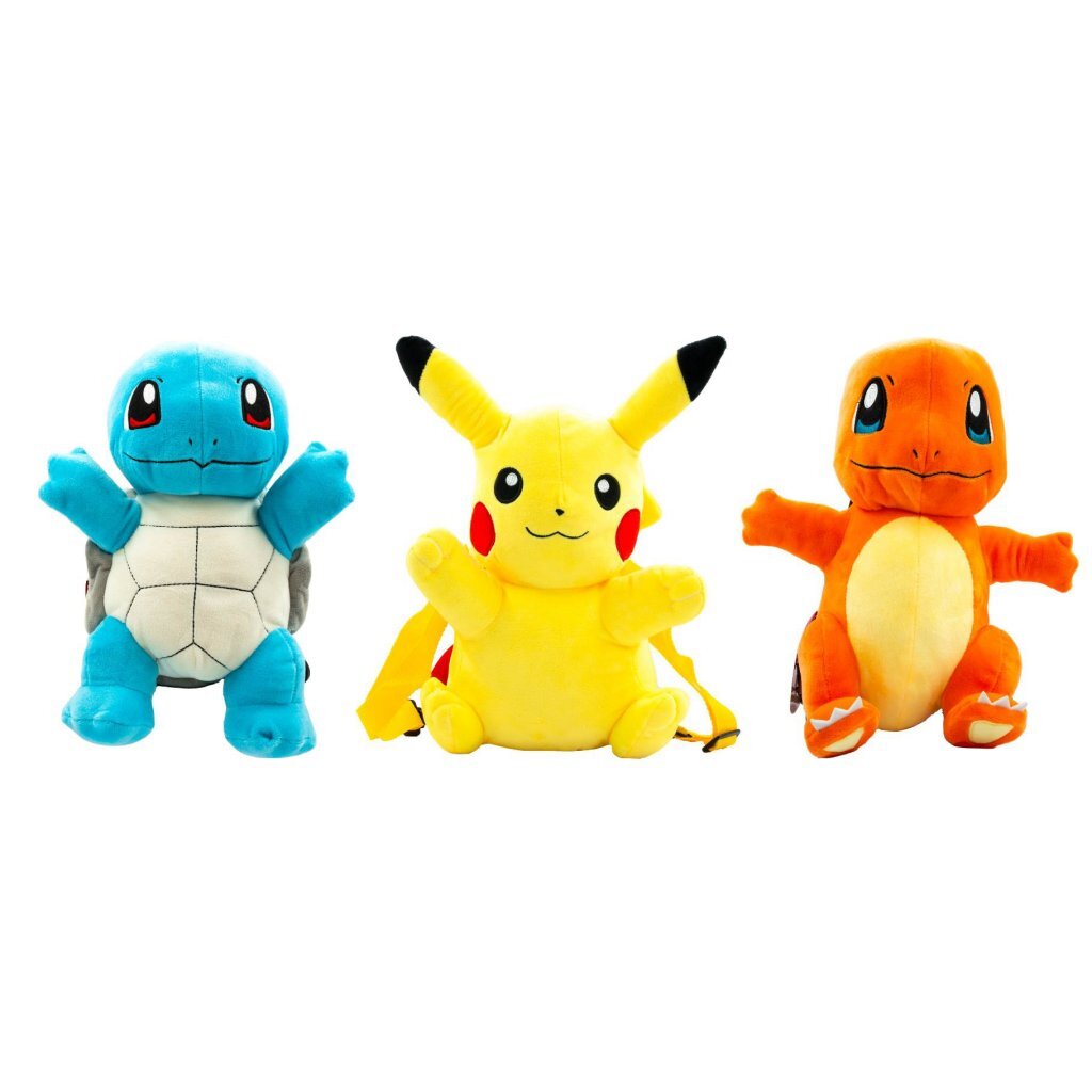 Pokémon 3D Pluche Rugtas Assorti