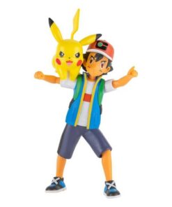 Alternative view of Pok&eacute;mon Battle Feature Figuren Ash en Pikachu