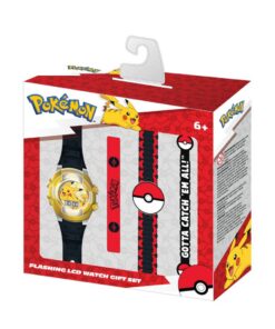 Pok&eacute;mon LCD-Horloge Cadeauset