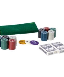 Alternative view of Pokerset in Blik 200-delig
