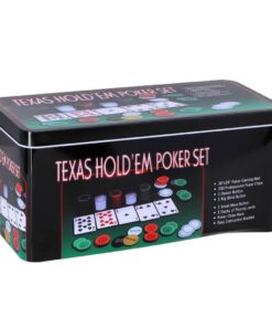 Pokerset in Blik 200-delig