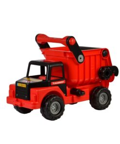 Polesie Mammoet Mega Kiepwagen Rood/Zwart