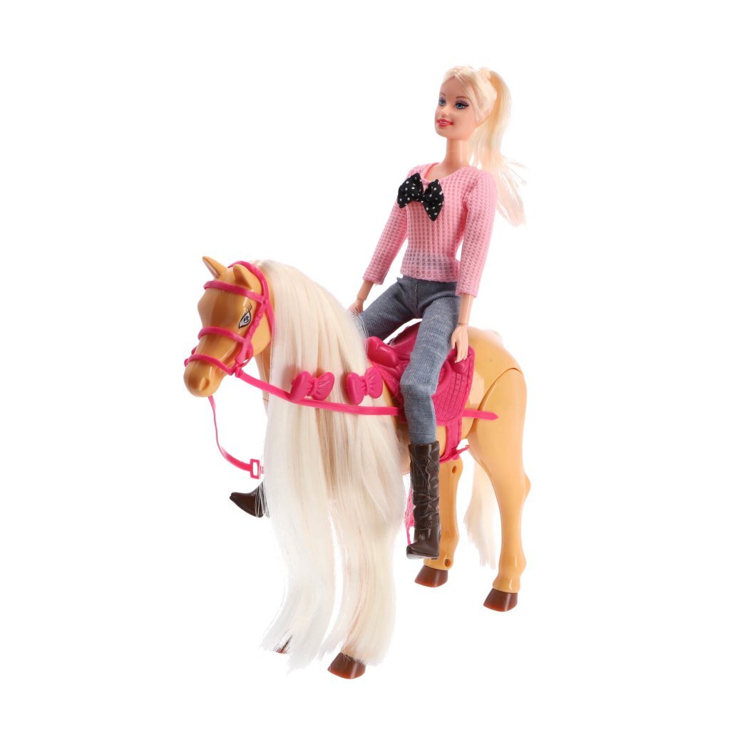 Pop met echt Lopend Paard Speelset - Image 3