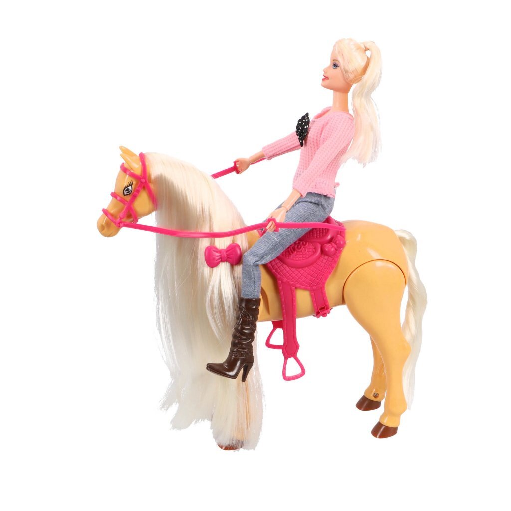 Pop met echt Lopend Paard Speelset - Image 4