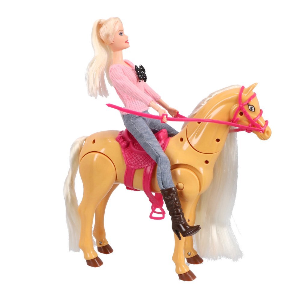 Pop met echt Lopend Paard Speelset - Image 5