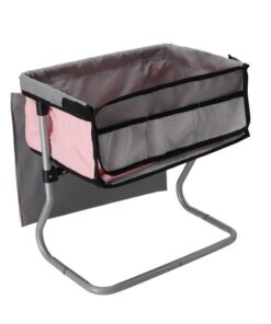 Alternative view of Poppen Verzorgingstafel 39x25x39 cm Grijs/Roze