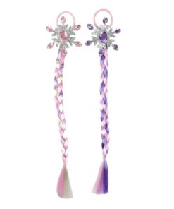 Alternative view of Princess Friends Haarvlecht aan Elastiek 40 cm Assorti