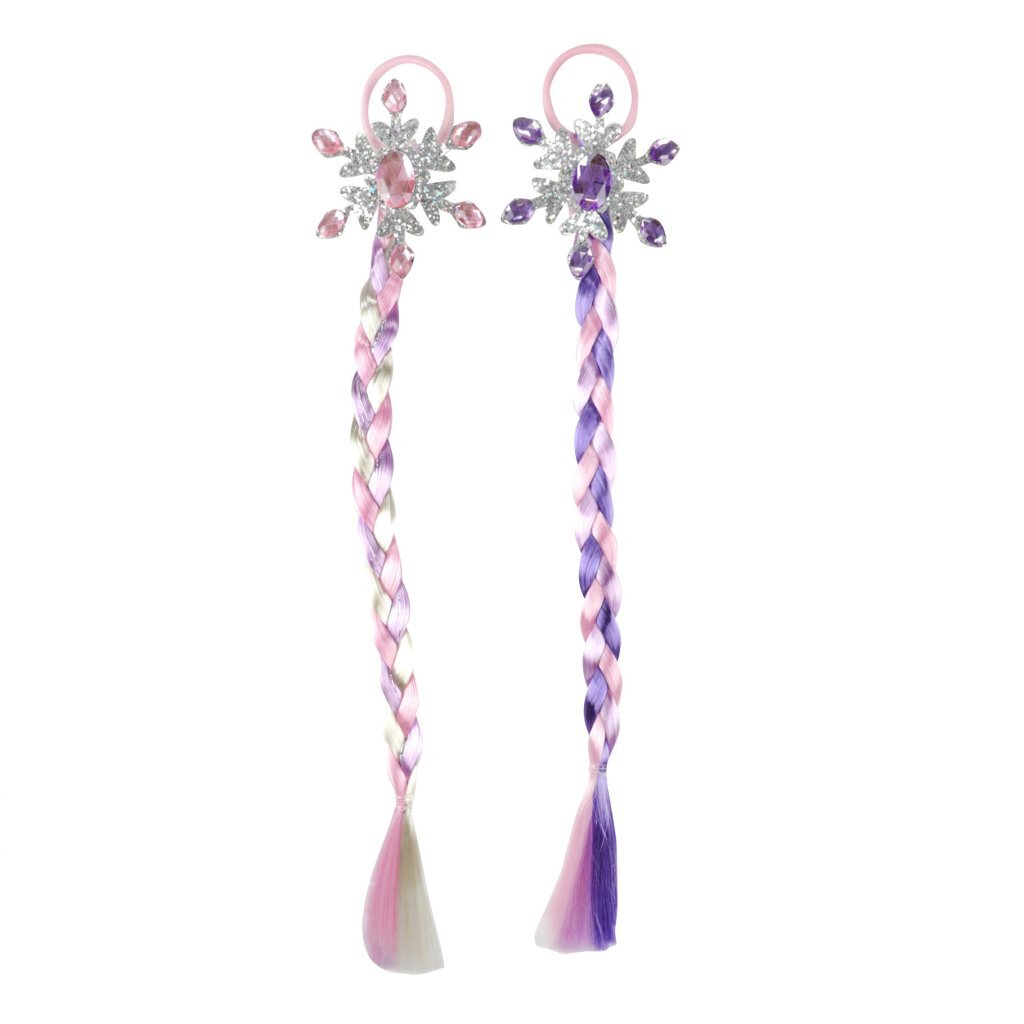 Princess Friends Haarvlecht aan Elastiek 40 cm Assorti - Image 2