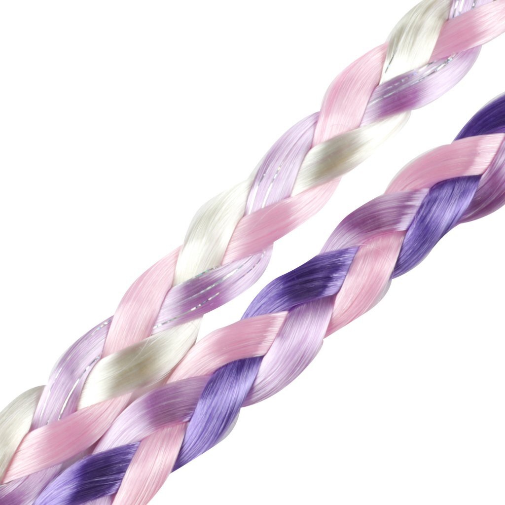 Princess Friends Haarvlecht aan Elastiek 40 cm Assorti - Image 3