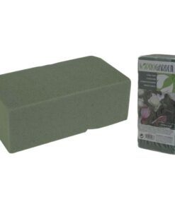 Pro Garden Steekschuim voor Verse Bloemstukken 20x10x7 cm Groen