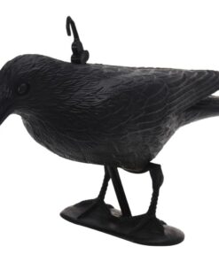 Pro Garden Vogelverschrikker Raaf 42.5x14x23.5 cm Zwart