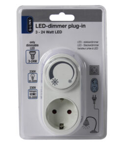 Alternative view of Q-Link Universeel Stekkerdimmer Led 3-24w