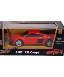 RC Audi R8 Coup&eacute; 1:24 + Licht Rood