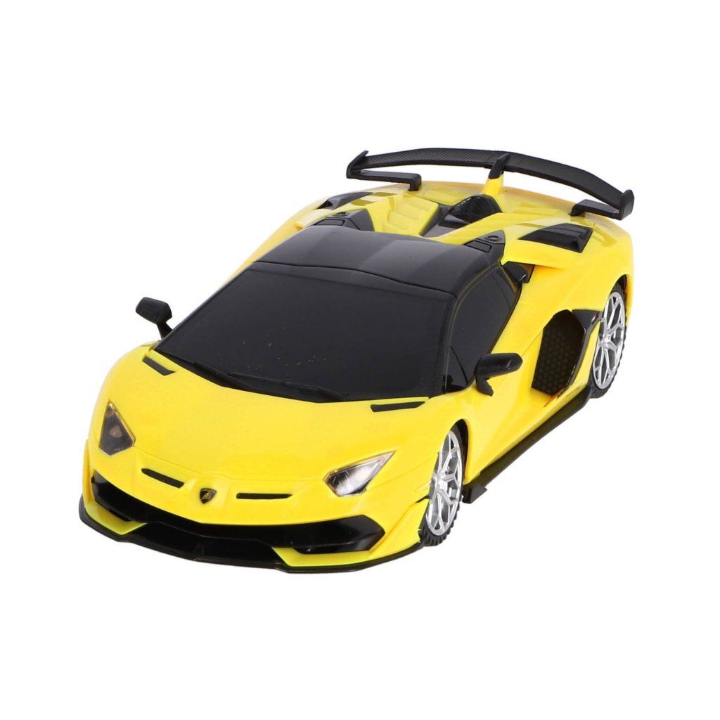 RC Lamborghini Aventador SVJ Roadster 1:24 + Licht Geel - Image 4