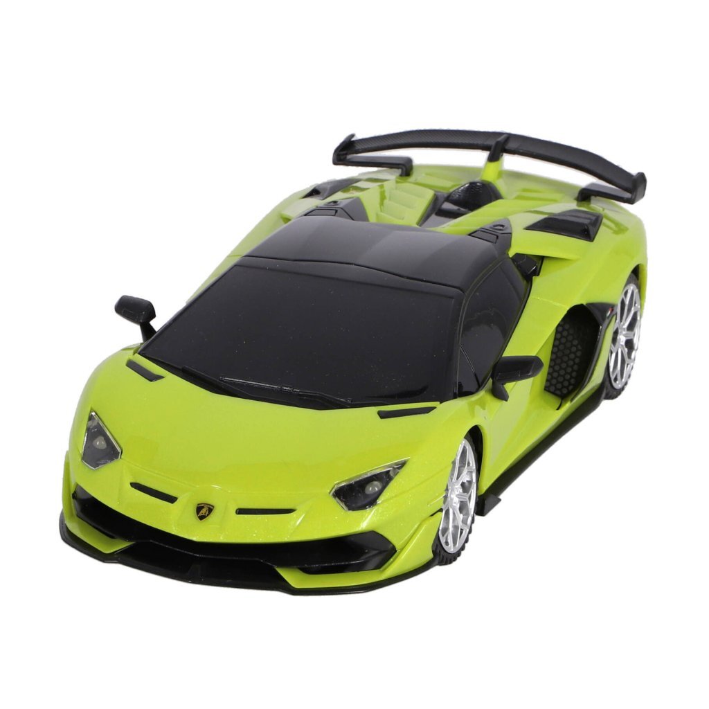 RC Lamborghini Aventador SVJ Roadster 1:24 + Licht Neon Groen - Image 4