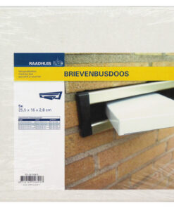 Alternative view of Raadhuis RD-351104-5 Brievenbusdoos 17x25cm Wit 650grs Duplex 5 Stuks