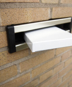 Raadhuis RD-351104-5 Brievenbusdoos 17x25cm Wit 650grs Duplex 5 Stuks