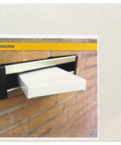 Alternative view of Raadhuis RD-351105-5 Brievenbusdoos 25x35cm Wit 650grs Duplex 5 Stuks