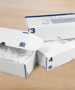 Raadhuis RD-351118-5 Postpakketdoos 1 146x131x56mm Bedrukt 5 Stuks