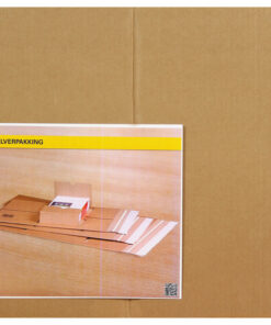 Alternative view of Raadhuis RD-351158-10 Wikkelverpakking A4+ 335x275x80mm Bruin 10 Stuks