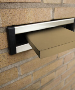 Raadhuis RD-352003-25 Brievenbusdoos 180x115x28mm Krimp 25 Stuks Golfkarton Bruin