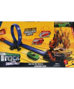 Racebaan Vlammen met Looping + Auto