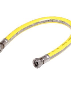 Raminex 730001 Gasslang 75cm RVS-flex-pvc