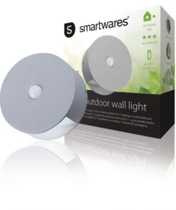 Ranex RA-1004236 Led Wandlamp Voor Buiten Met Sensor 0.5 W 60 Lm Grijs