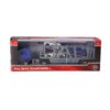 Rapid Wheels Die-Cast Pull-Back Transporter + 3 Voertuigen 1:32