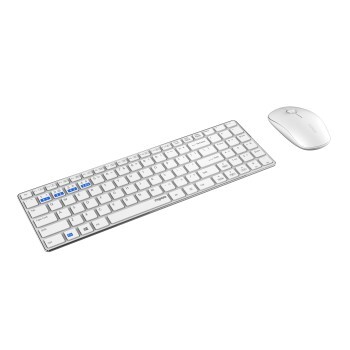 Rapoo 9300M Multimodus Draadloze Ultraslanke Desktop Combo Set QWERTY Wit - Image 3