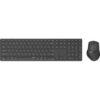 Rapoo 9800M Draadloos Multim. Blade Combo Full Size Set Donkergrijs QWERTY US