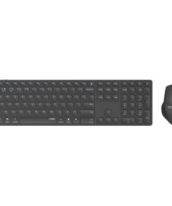 Rapoo 9800M Draadloos Multim. Blade Combo Full Size Set Donkergrijs QWERTY US