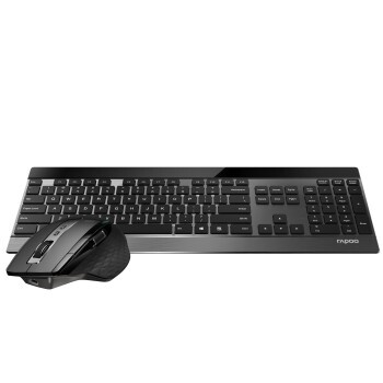 Rapoo 9900M Wireless Ultra-slim Multi-Mode-Deskset UI Black - Image 4