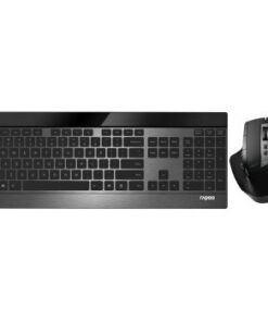 Rapoo 9900M Wireless Ultra-slim Multi-Mode-Deskset UI Black