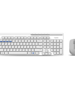 Rapoo Toetsenbord Combo Mm Wit 8100m