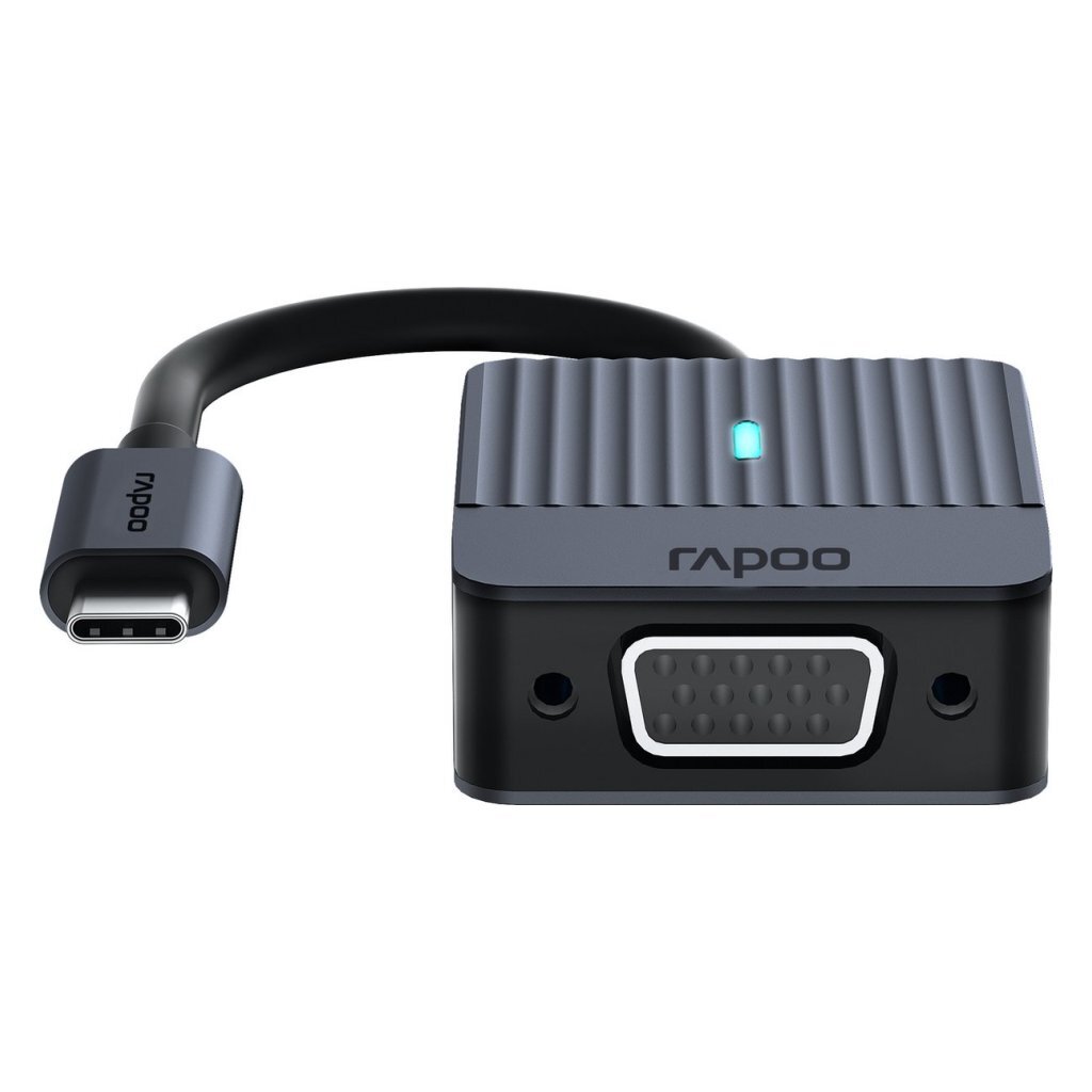 Rapoo UCA-1003 USB Type-C naar VGA Adapter Zwart - Image 2