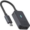 Rapoo UCA-1005 USB-C naar DisplayPort Adapter Zwart
