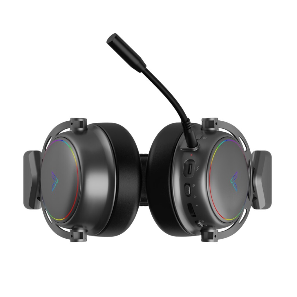 Rapoo VH800 Draadloze Gaming Headset + Licht Grijs - Image 4