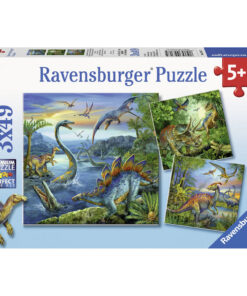 Ravensburger 3 Dinosauriërs Puzzels 3x49 Stukjes