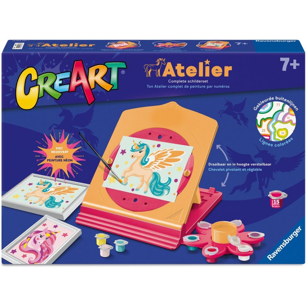 Ravensburger CreArt Schilderen op Nummer Atelier