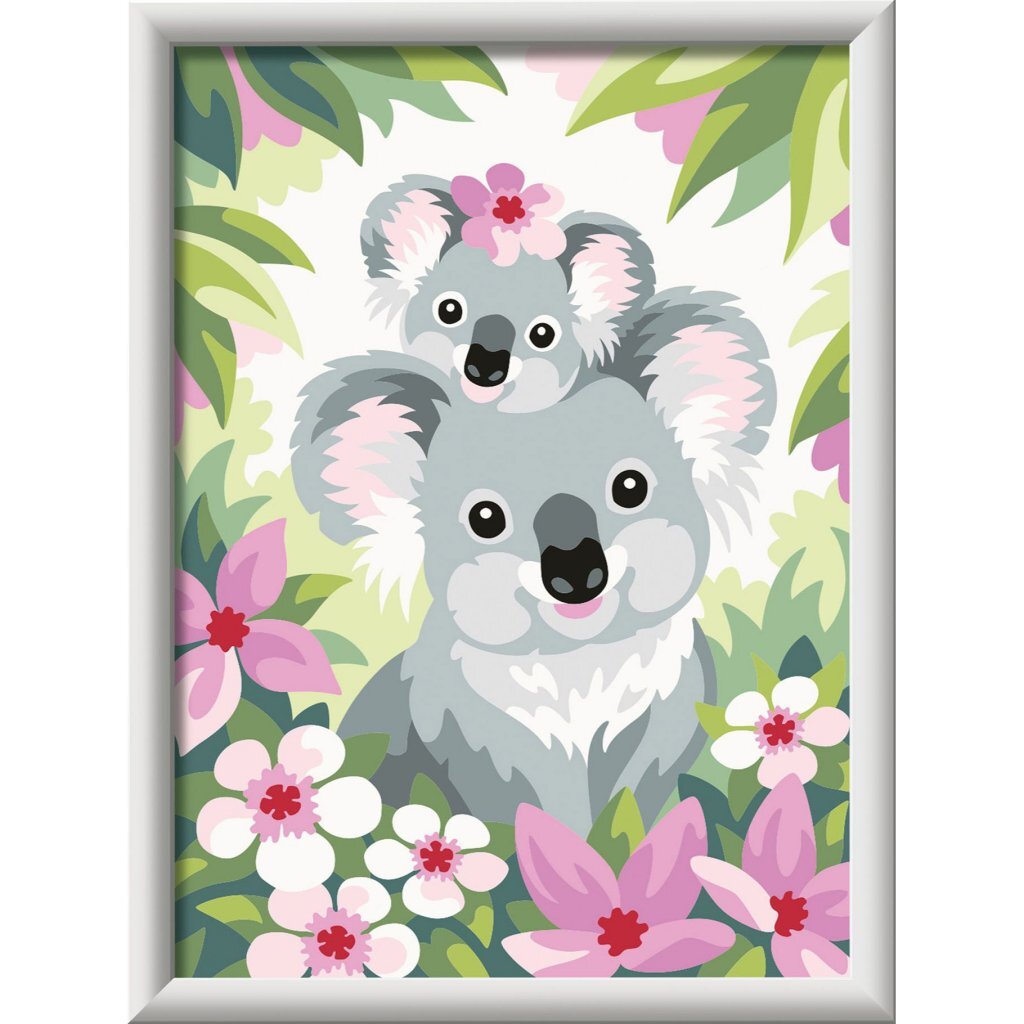 Ravensburger CreArt Schilderen op Nummer Koala's - Image 2