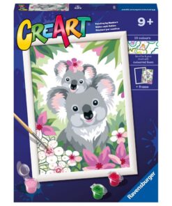 Ravensburger CreArt Schilderen op Nummer Koala's
