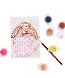 Alternative view of Ravensburger CreArt Schilderen op Nummer Konijntje in Beker